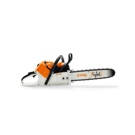 STIHL chainsaw toy with batteries