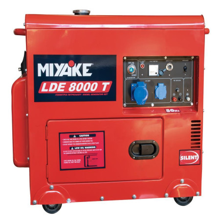 MIYAKE LDE 8000 Τ Oil generator, open type