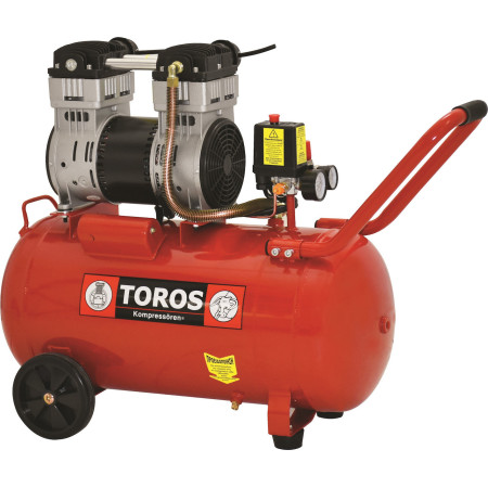 TOROS 40152 Αεροσυμπιεστής MONOBLOCK OILFREE, SILENT (ΧΑΜΗΛΟΥ ΘΟΡΥΒΟΥ)